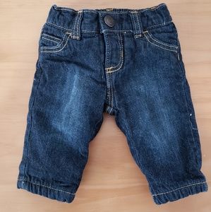 Fleece lined jeans